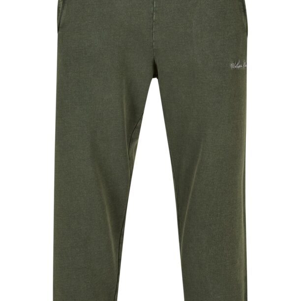 Urban Classics Pantaloni  kaki / alb