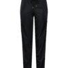 Urban Classics Pantaloni  negru / alb