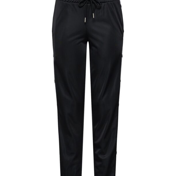 Urban Classics Pantaloni  negru / alb