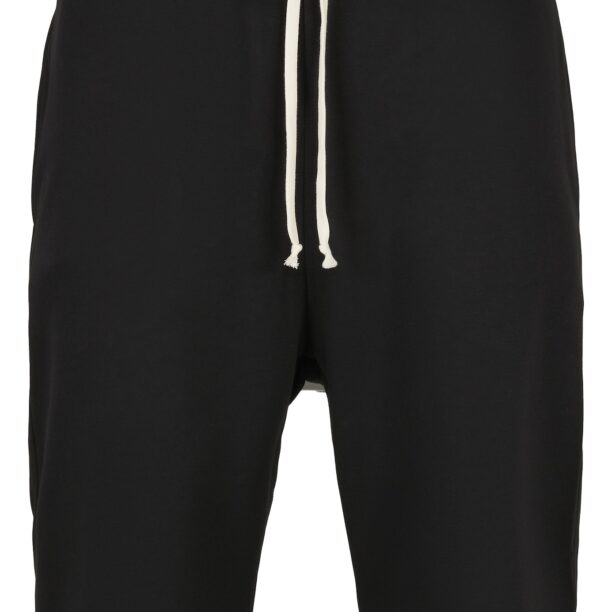 Urban Classics Pantaloni  negru / alb