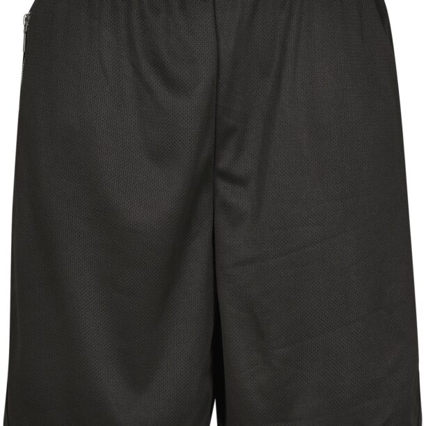 Urban Classics Pantaloni  negru / alb