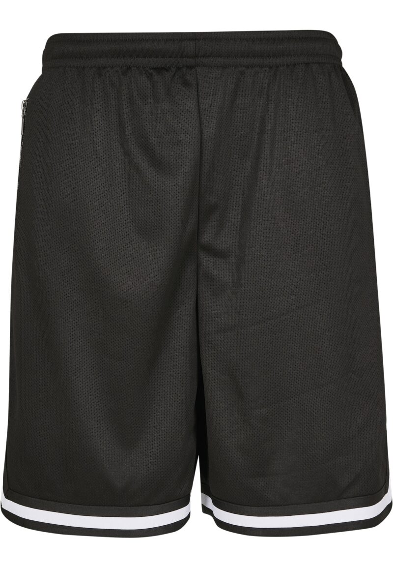 Urban Classics Pantaloni  negru / alb