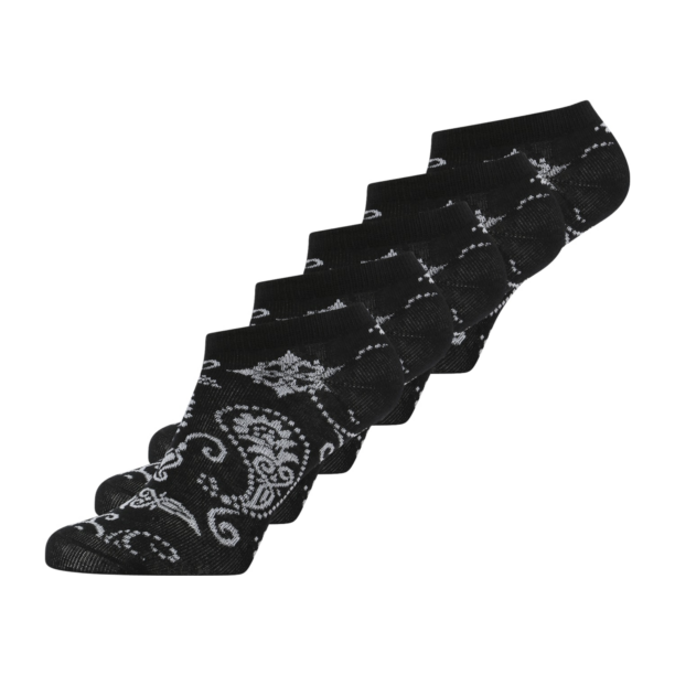 Urban Classics Șosete 'Bandana'  negru / alb murdar