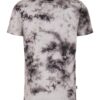 Urban Classics Tricou 'Black Tie Dye Tee'  negru / alb