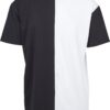 Urban Classics Tricou 'Harlequin'  negru / alb