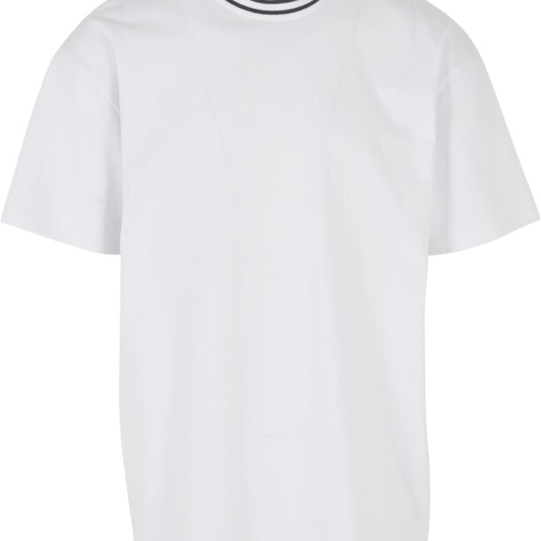 Urban Classics Tricou 'Kicker'  negru / alb