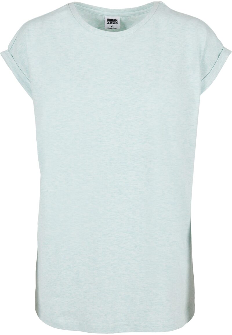 Urban Classics Tricou  albastru pastel / alb