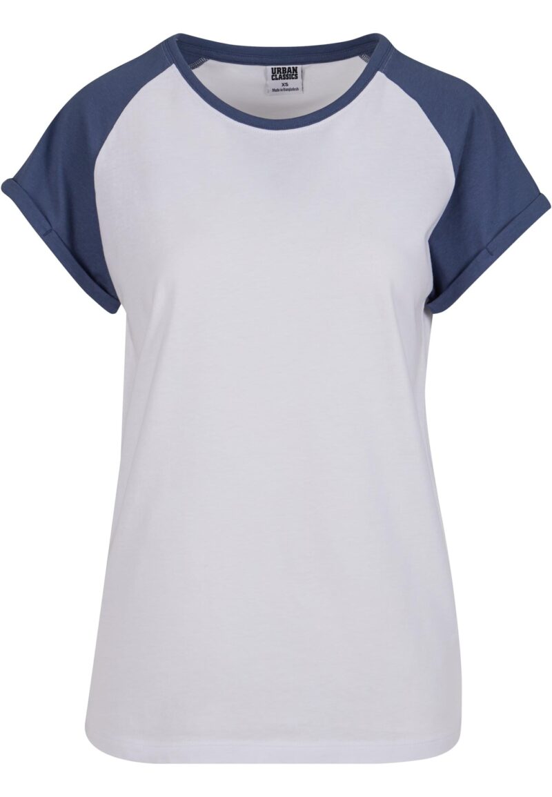 Urban Classics Tricou  bleumarin / alb