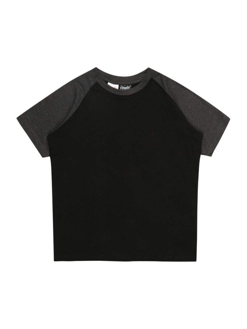 Urban Classics Tricou  gri închis / negru