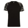 Urban Classics Tricou  negru / alb