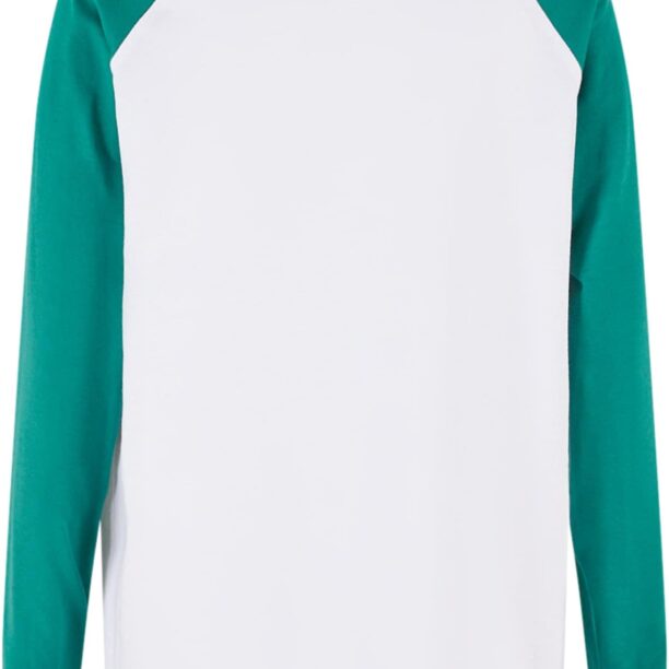 Urban Classics Tricou  verde / alb