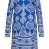 Usha Rochie  albastru / alb