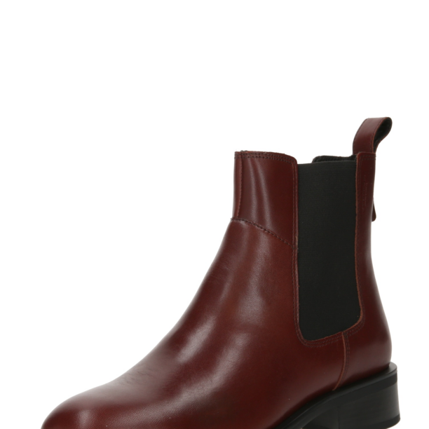 VAGABOND SHOEMAKERS Ghete chelsea 'SHEILA'  castaniu / negru