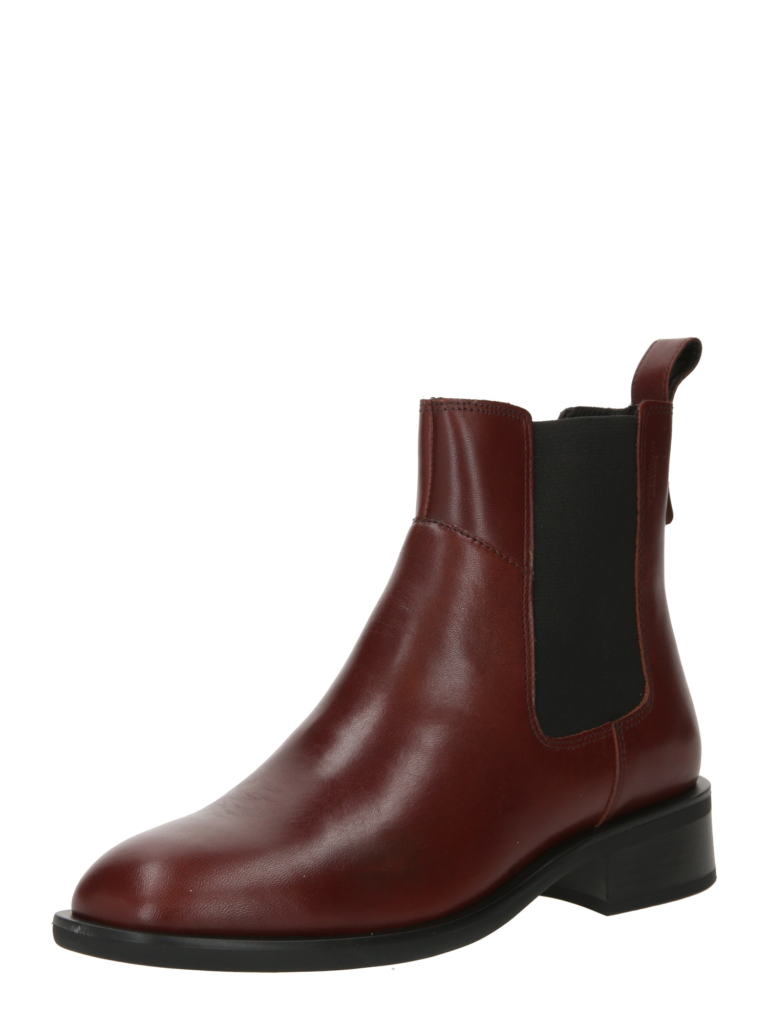 VAGABOND SHOEMAKERS Ghete chelsea 'SHEILA'  castaniu / negru