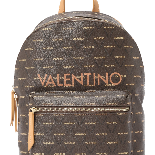 VALENTINO Rucsac 'LIUTO'  maro deschis / maro închis / negru