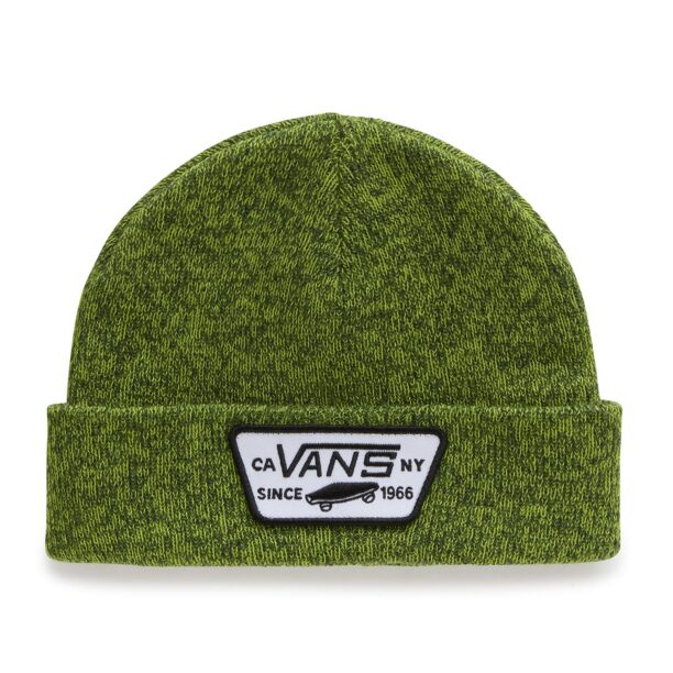 VANS Căciulă 'Milford'  verde închis / negru / alb