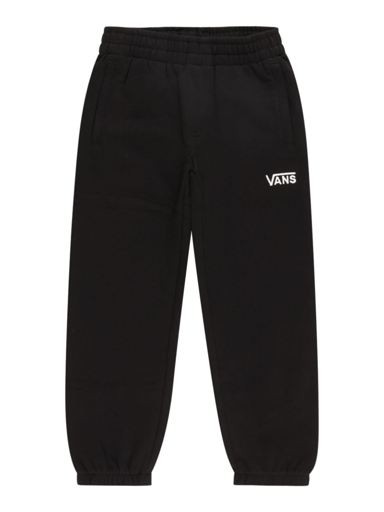 VANS Pantaloni  negru / alb