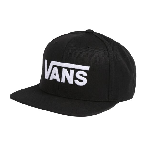 VANS Șapcă 'Drop V II'  negru / alb