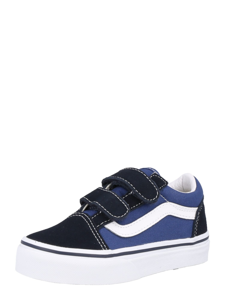 VANS Sneaker 'Old Skool V'  bleumarin / albastru fumuriu / alb