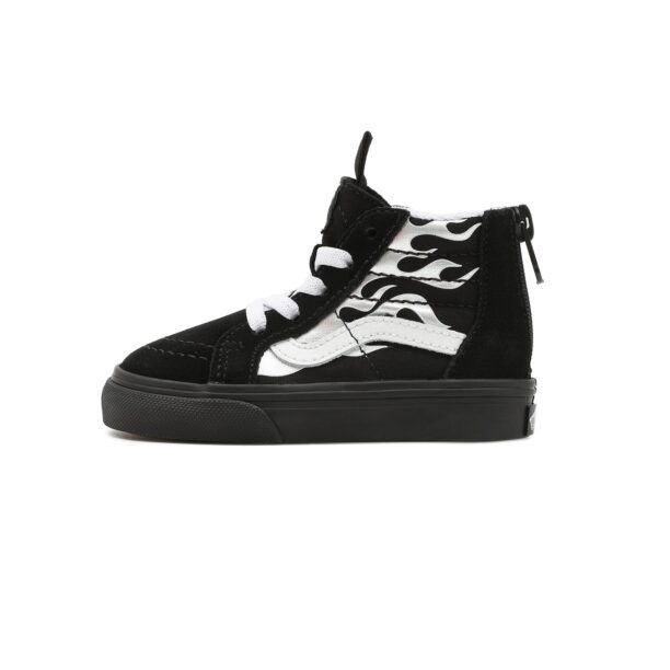 VANS Sneaker 'TD SK8-Hi Zip'  negru / alb