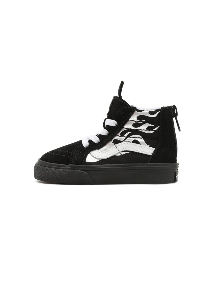 VANS Sneaker 'TD SK8-Hi Zip'  negru / alb