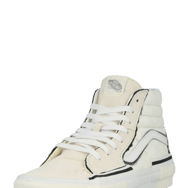 VANS Sneaker înalt 'SK8-Hi Reconstruct'  crem / negru / alb