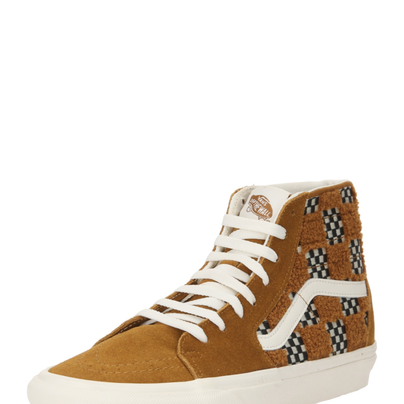 VANS Sneaker înalt 'SK8-Hi'  maro caramel / negru / alb