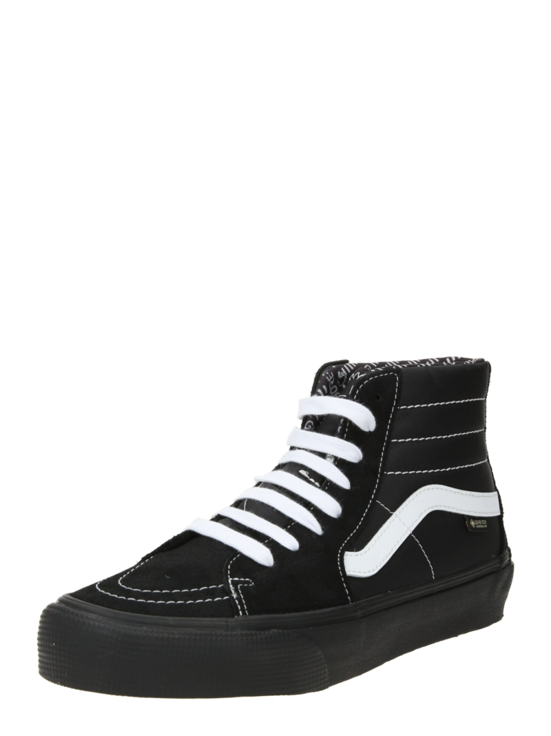 VANS Sneaker înalt 'SK8-Hi'  negru / alb