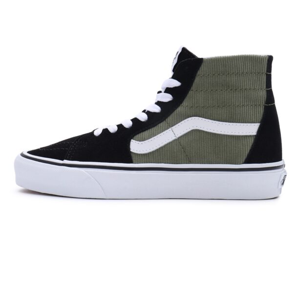 VANS Sneaker înalt 'SK8-Hi'  verde închis / negru / alb