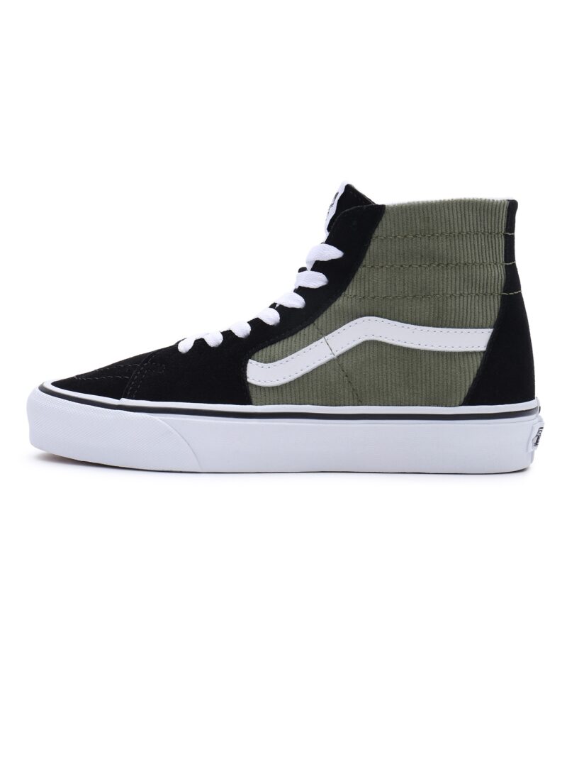 VANS Sneaker înalt 'SK8-Hi'  verde închis / negru / alb