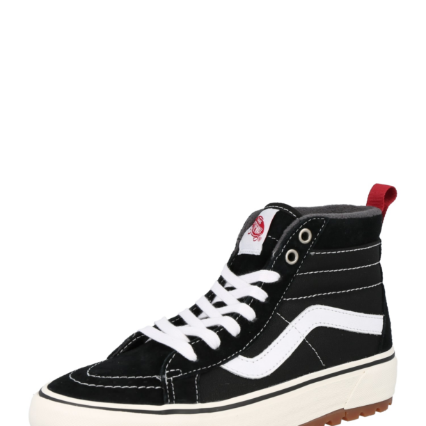 VANS Sneaker înalt  negru / alb