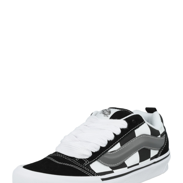 VANS Sneaker low 'Knu Skool'  gri metalic / negru / alb