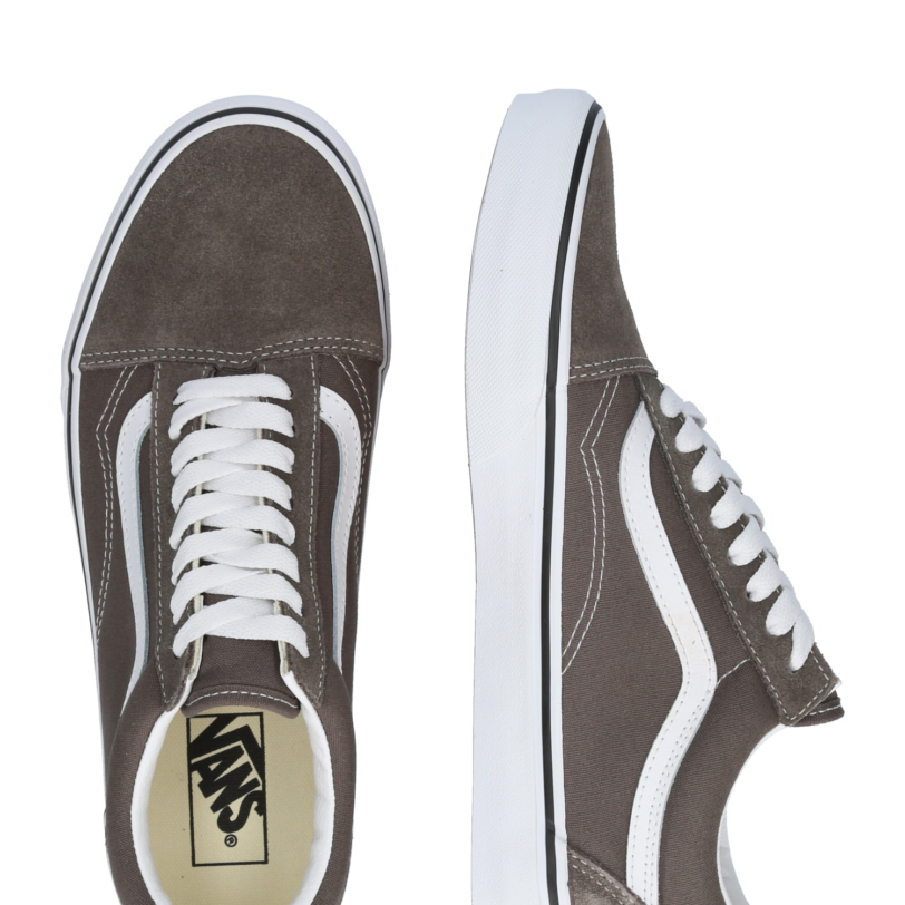 VANS Sneaker low 'Old Skool'  gri metalic / alb