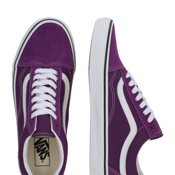 VANS Sneaker low 'Old Skool'  lila / mov închis / alb