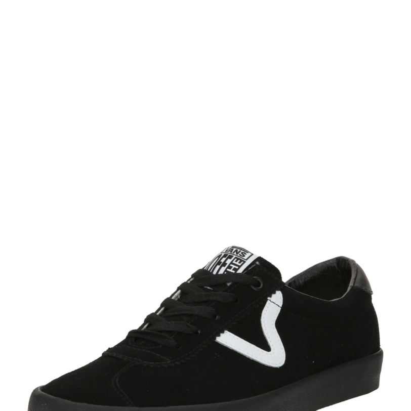 VANS Sneaker low  negru / alb