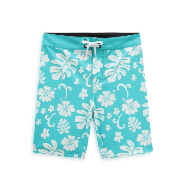 VANS Șorturi de baie 'Always Aloha'  albastru aqua / alb