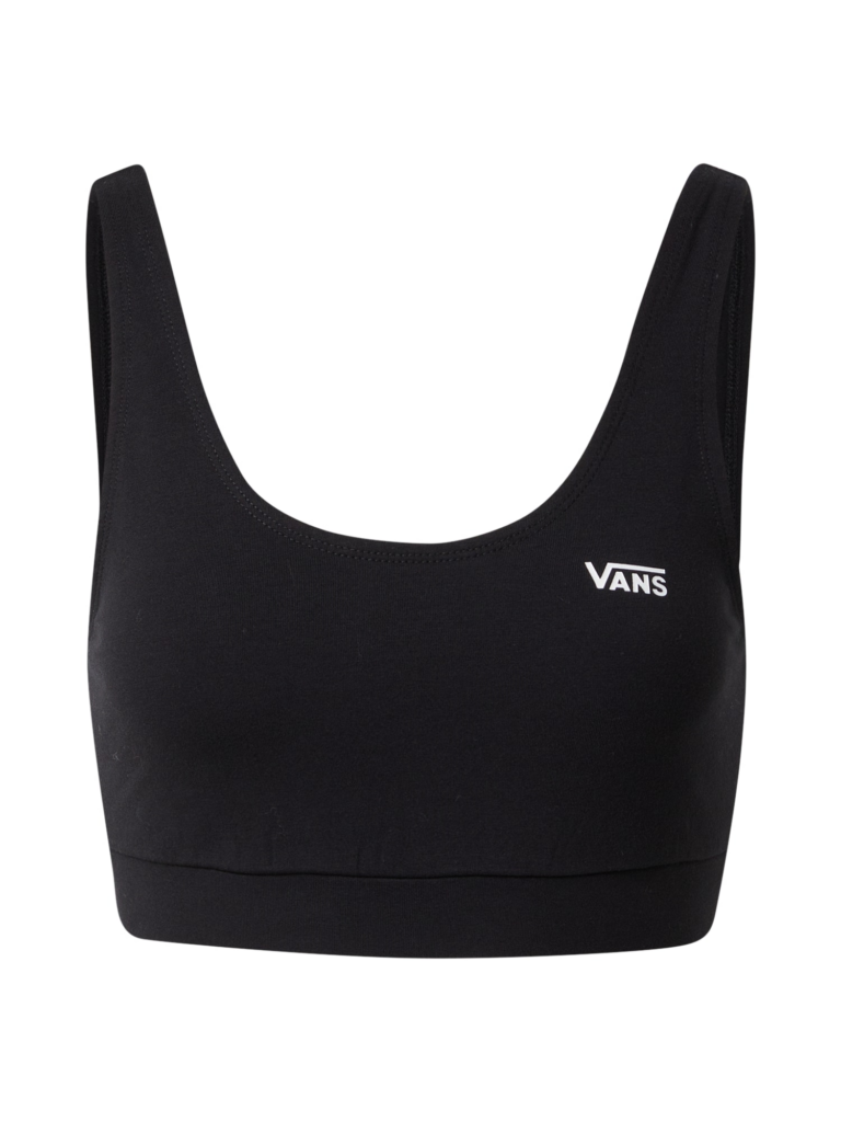 VANS Sutien  negru / alb