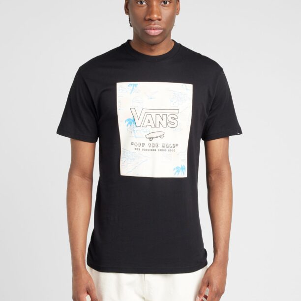 VANS Tricou 'CLASSIC'  albastru / negru / alb