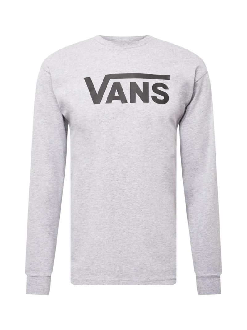 VANS Tricou 'Classic'  gri amestecat / negru