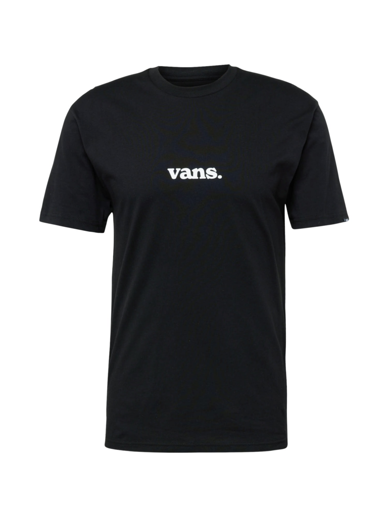 VANS Tricou 'LOWER CORECASE'  negru / alb