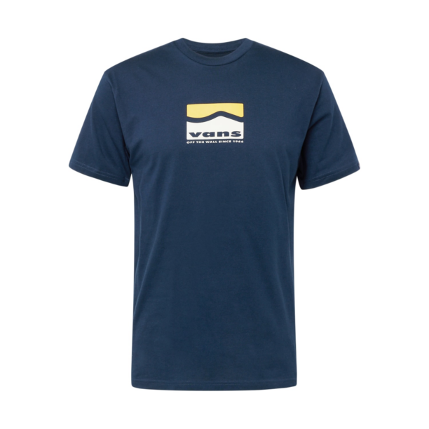 VANS Tricou  bleumarin / galben / alb