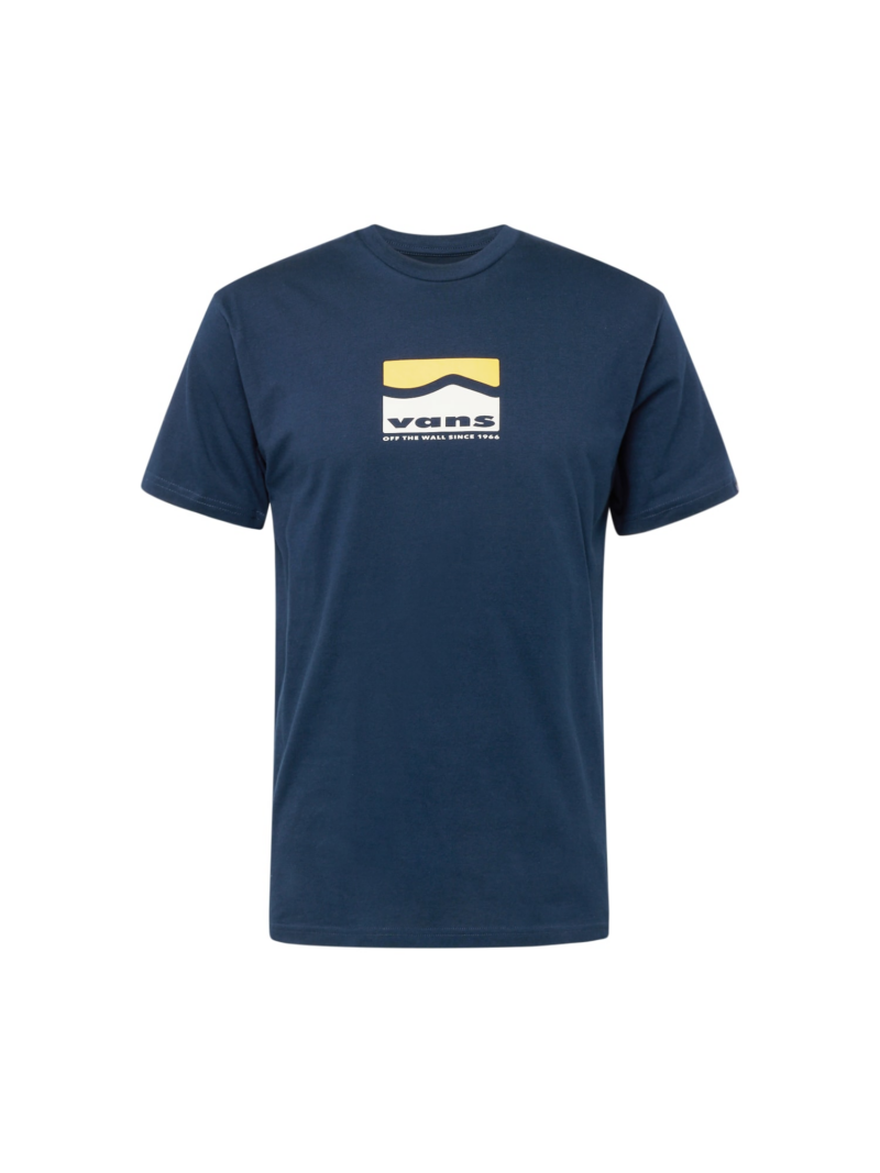 VANS Tricou  bleumarin / galben / alb