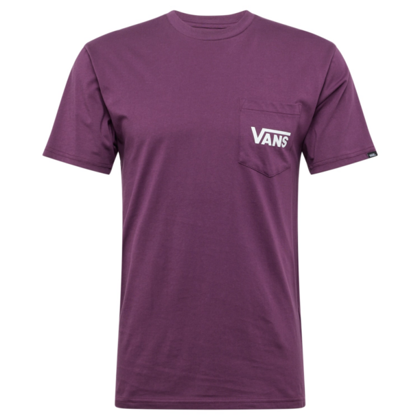 VANS Tricou  mov mură / alb