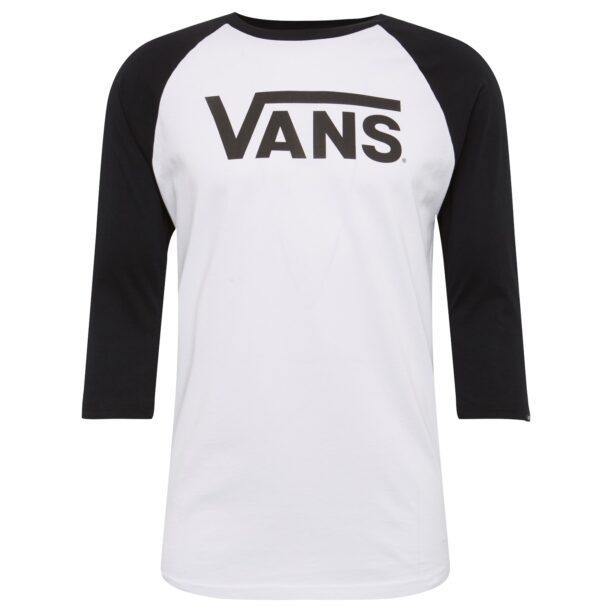 VANS Tricou  negru / alb