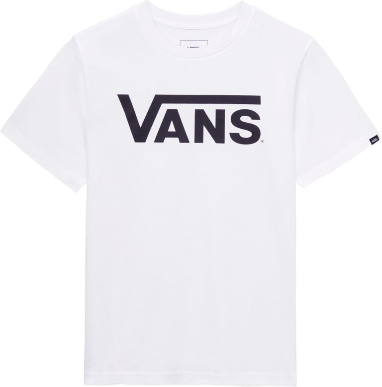 VANS Tricou  negru / alb