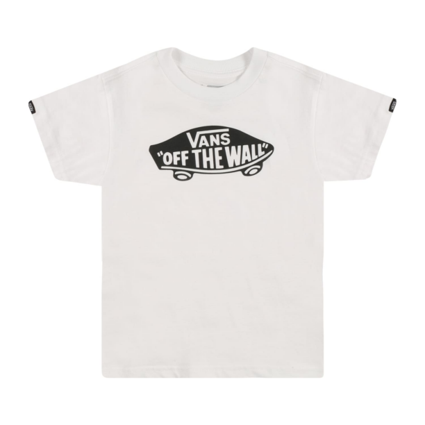 VANS Tricou  negru / alb