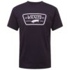 VANS Tricou  negru / alb