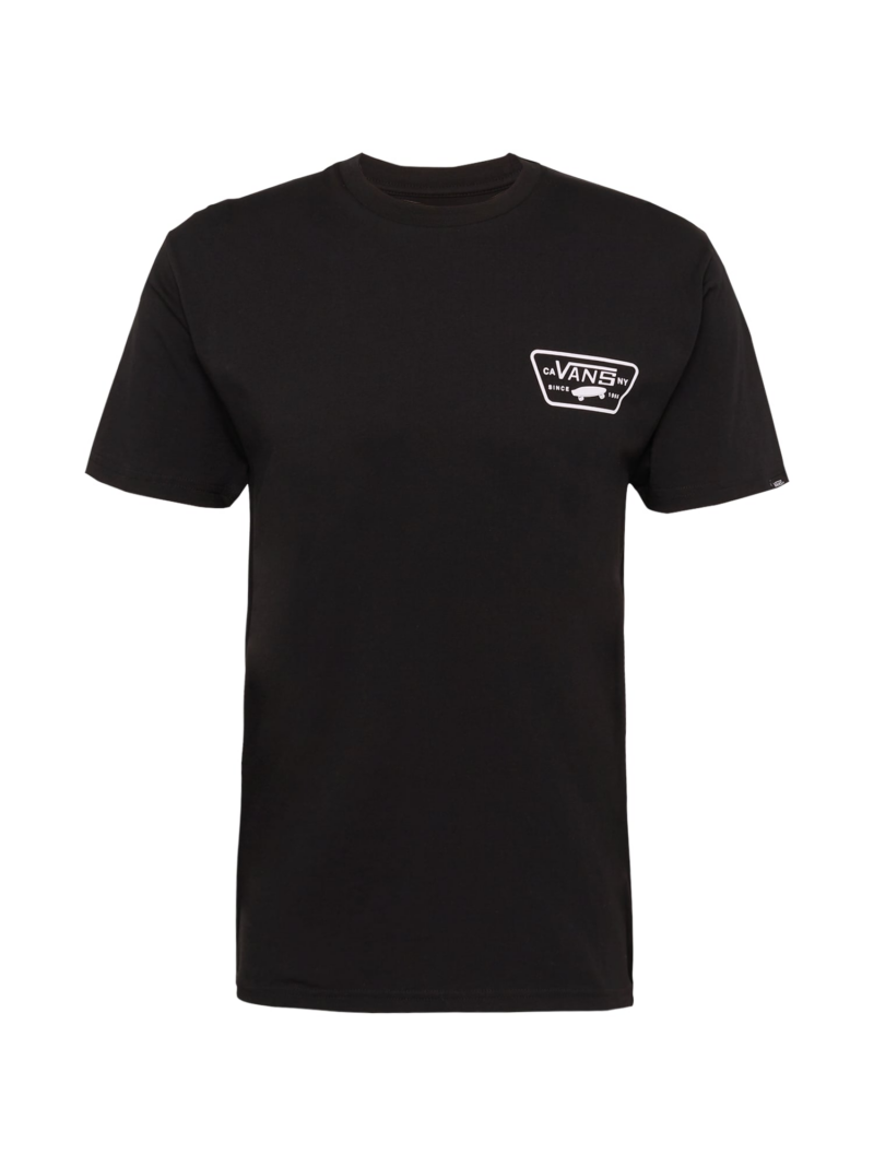 VANS Tricou  negru / alb