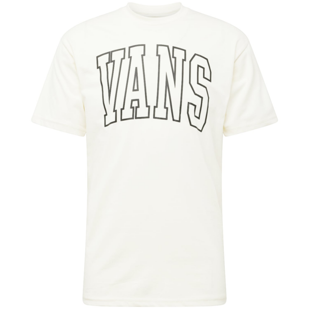 VANS Tricou  negru / alb