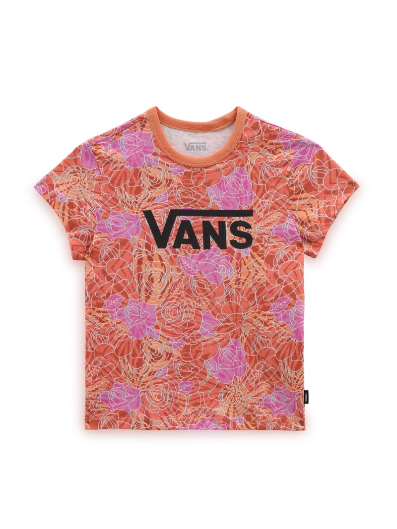 VANS Tricou  portocaliu / roz / roz pitaya / negru